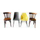 4 chaises dépareillées