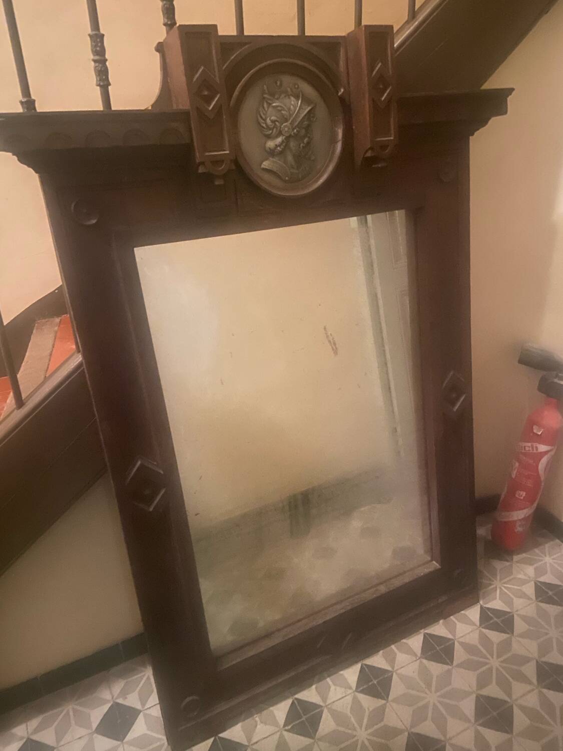 Trumeau mirror