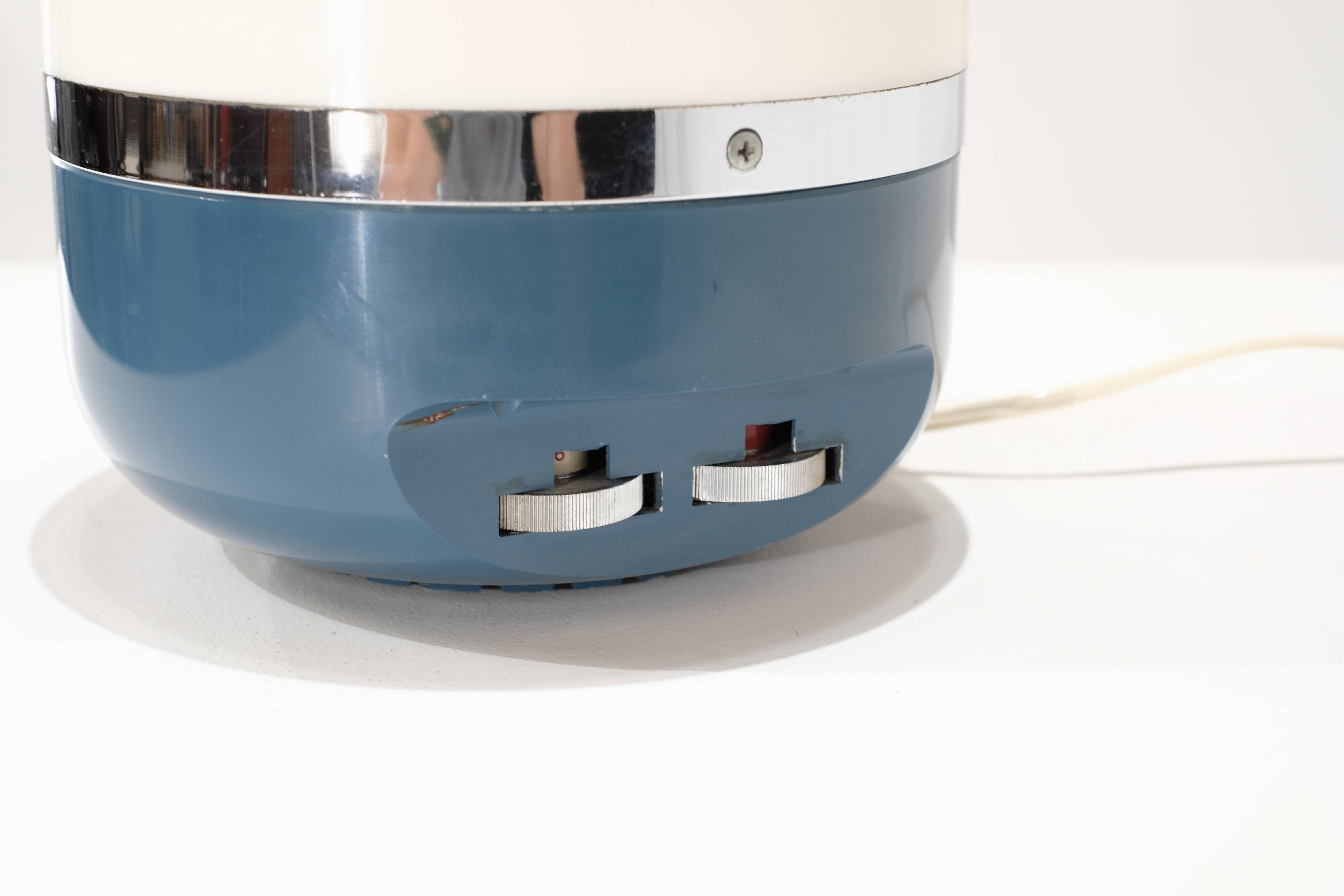 Radio lamp designed by Adriano Rampoldi for Europhon, Italy, 1970s.