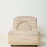 Beige modular sofa, Space Age, Italy, 1970s