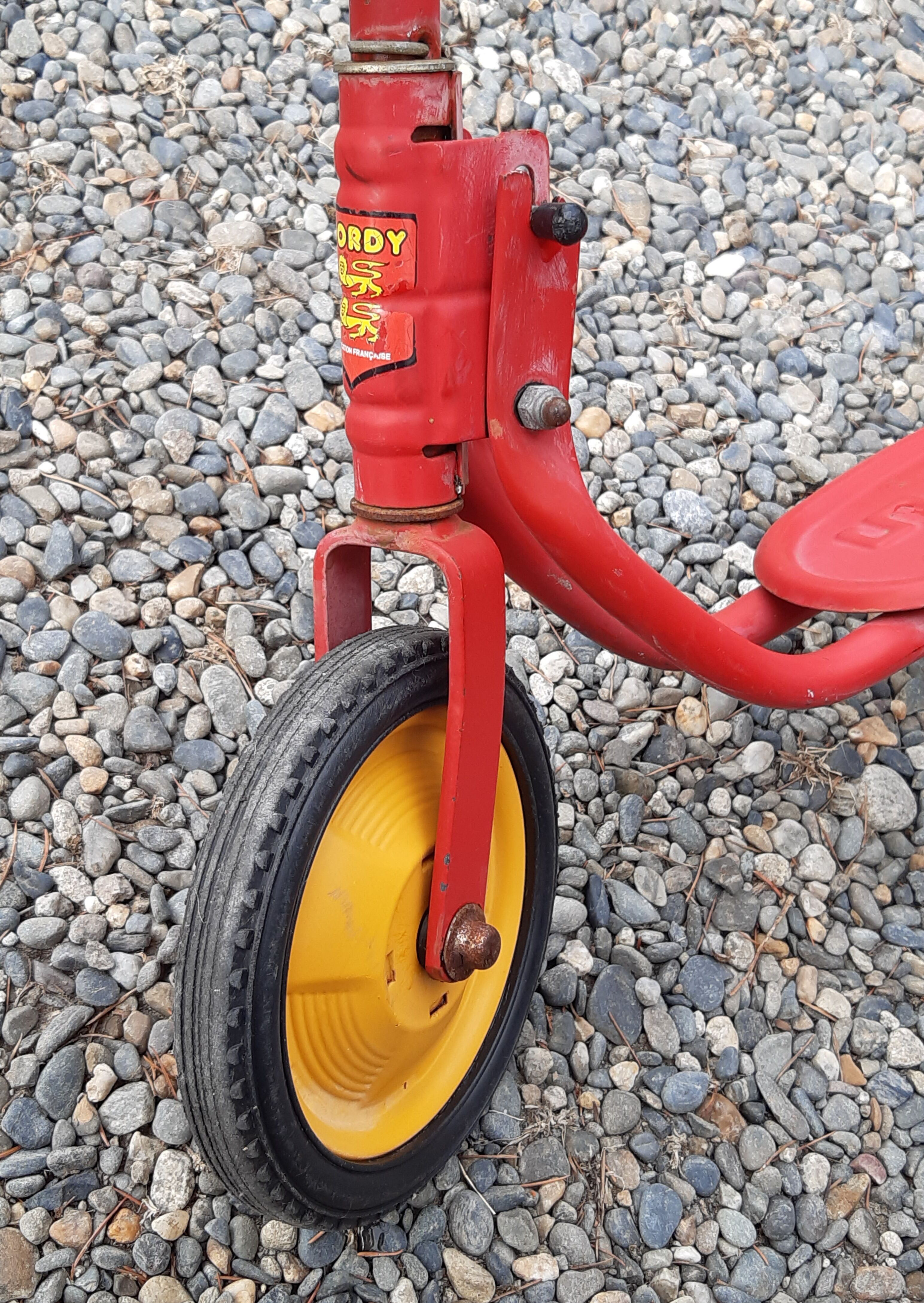 Trotinette vintage 70s pliante 3 roues