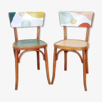 Paire de chaises bistrot