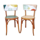 Paire de chaises bistrot