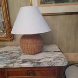 RATTAN LAMP
