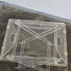 Table d’appoint en plexiglas vintage