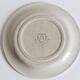 4 plates with earthenware desserts from St Amand