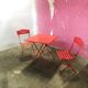 Garden table and chairs