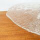 Vintage Scandinavian glass cake stand