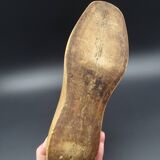 Pied de cordonnier en bois forme à chaussure grand pied !