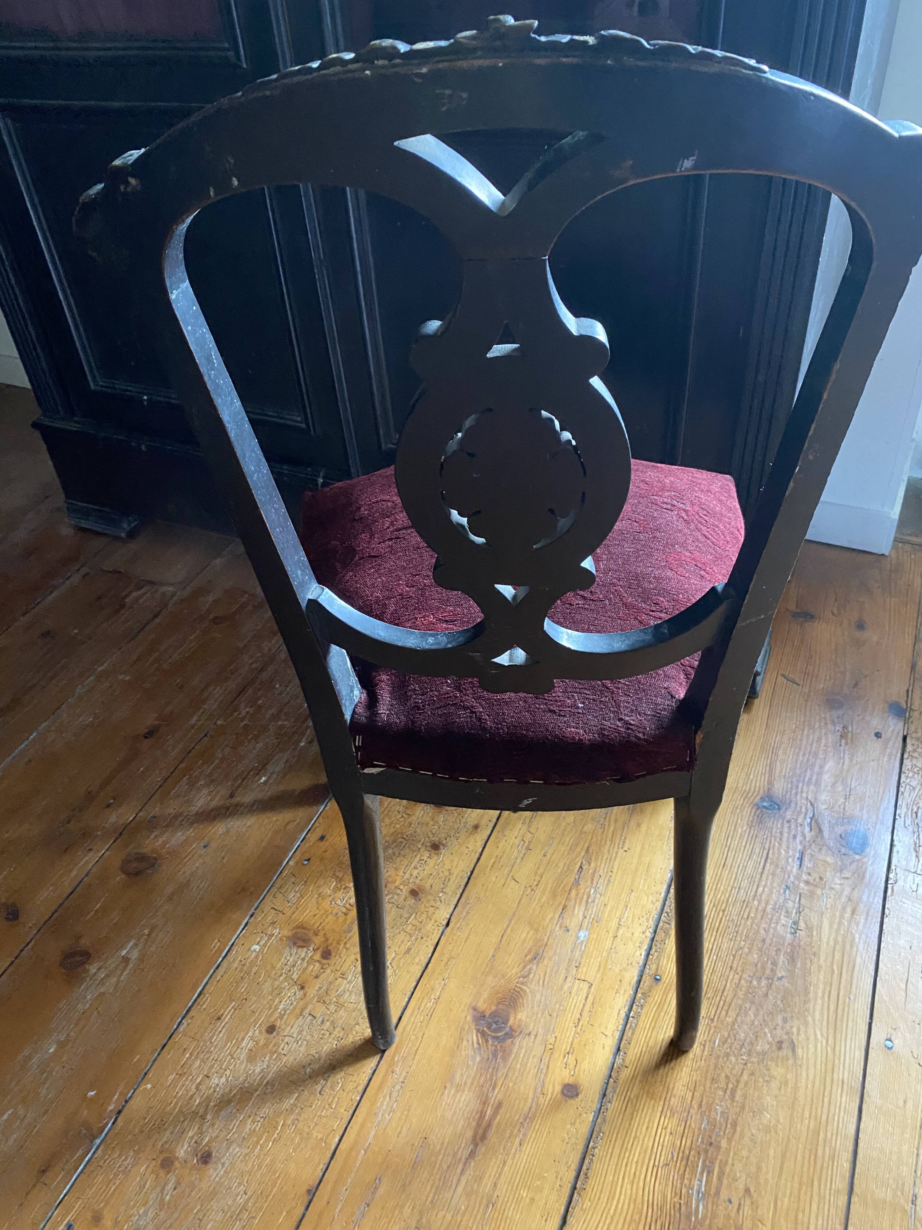 Chaise Napoléon 3