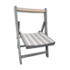Low folding chair