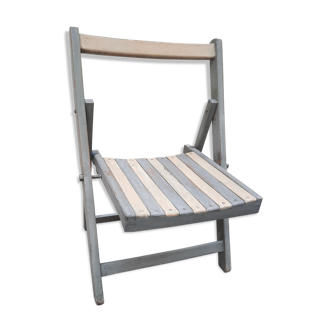 Low folding chair