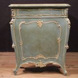 Venetian lacquered and painted writing desk from the 20th century