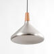 Danish Louis Poulsen teak and metal lamp