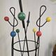 Vintage coat rack "cle de sol" 1950