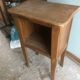Renovated antique bedside table