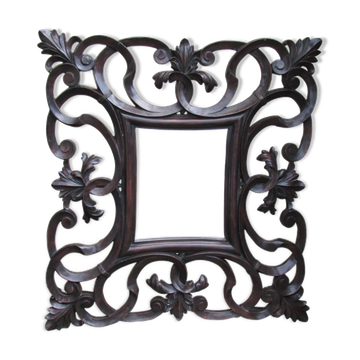Miroir contemporain, en résine, spécial salle d'eau