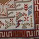 Handwoven Sumakh Kilim Rug, Wool & Silk Tribal Flatweave 103 x 73 cm