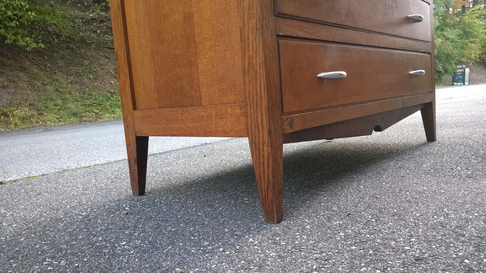 Golden oak dresser 50s