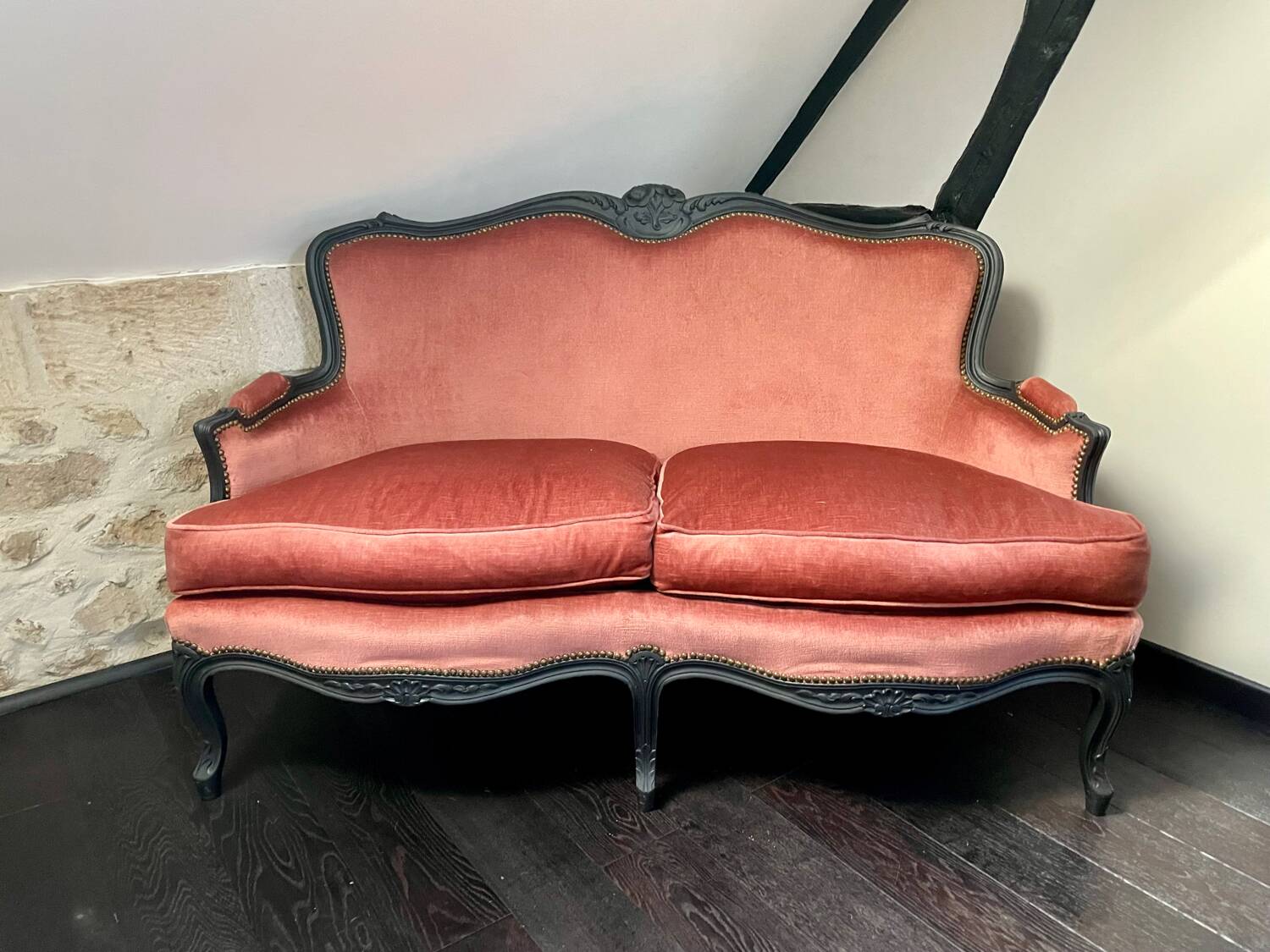 Louis XV 2-seater sofa