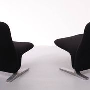 F780 Concorde Lounge Chairs by Pierre Paulin for Artifort in New Upholstery