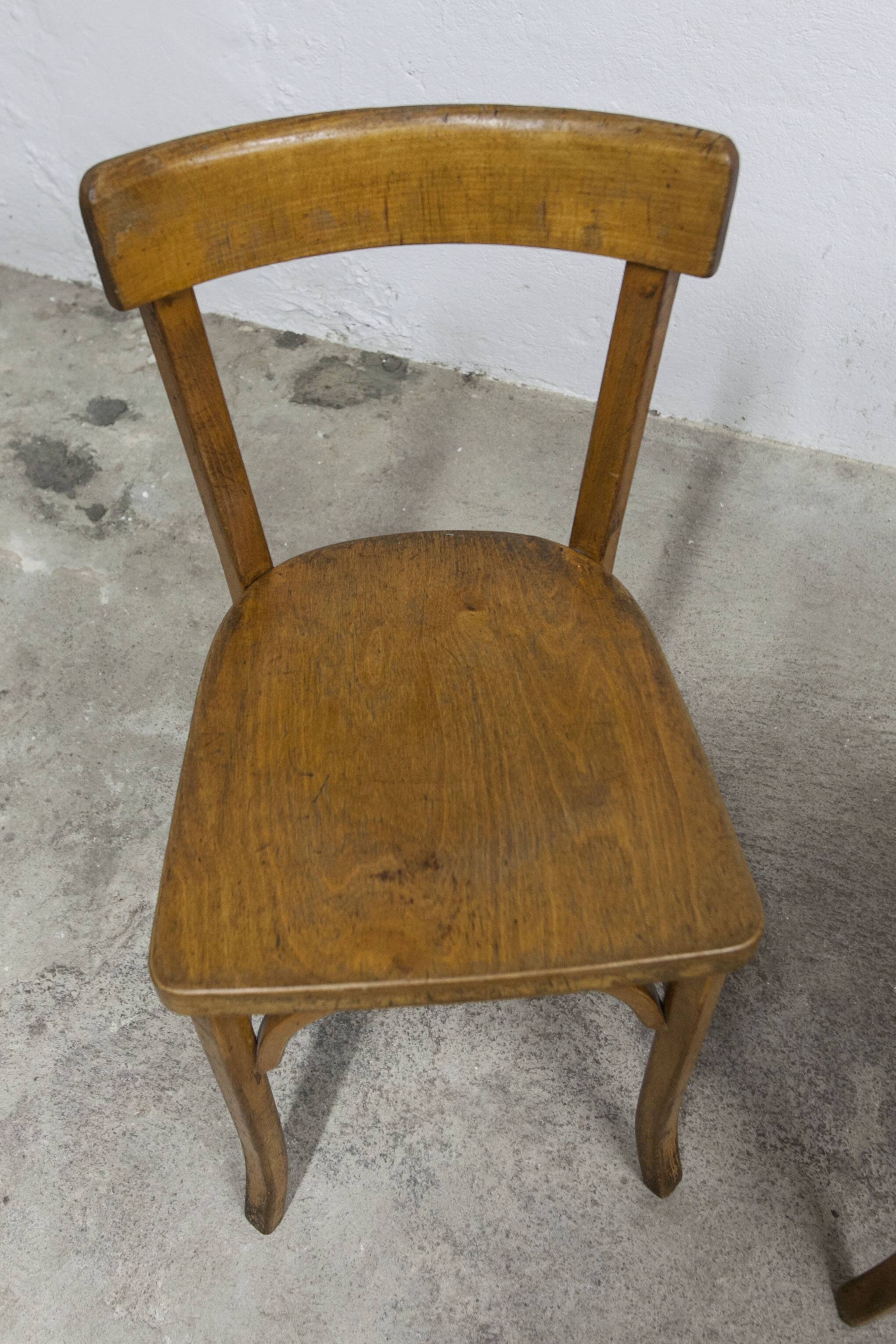 Pair of Baumann model 55 chairs from 1950