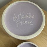 Pink ceramic pot Les Héritiers France - By Aimé Cécil