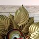 Flower metal sconce