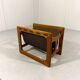 Salin Møbler teak & leather magazine holder Denmark 1960’s