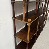 Library with a central wooden recess, 20th century.
