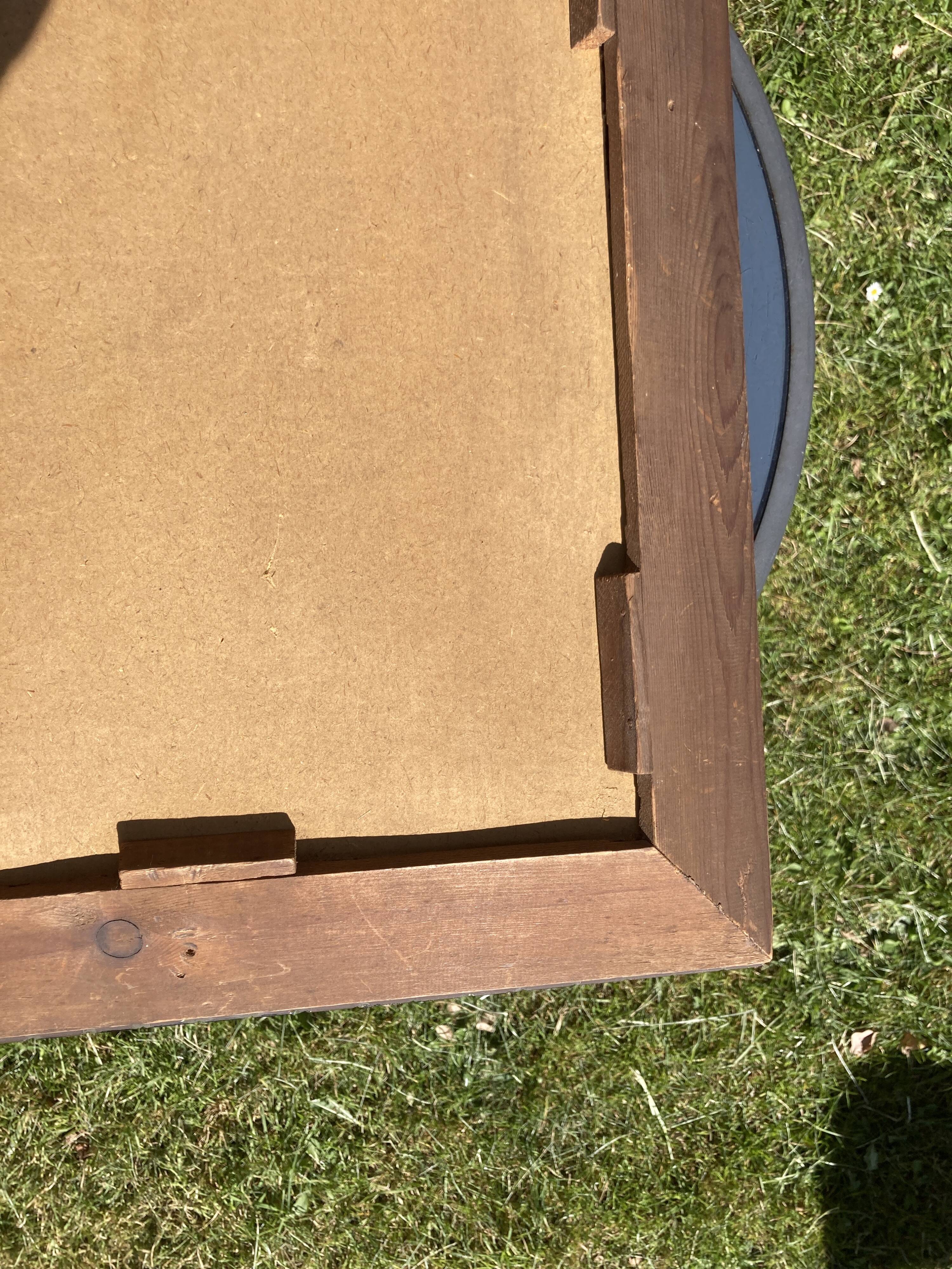Miroir fumé à parcloses