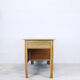Desk in rattan and caning