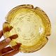 Lido Soreno Amber Glass Ashtray for Anchor Hoking