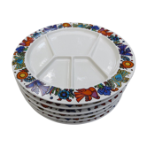 6 plates Acapulco Villeroy & Boch years 70