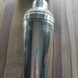 Old shaker in silver-plated metal with goldsmith's hallmarks