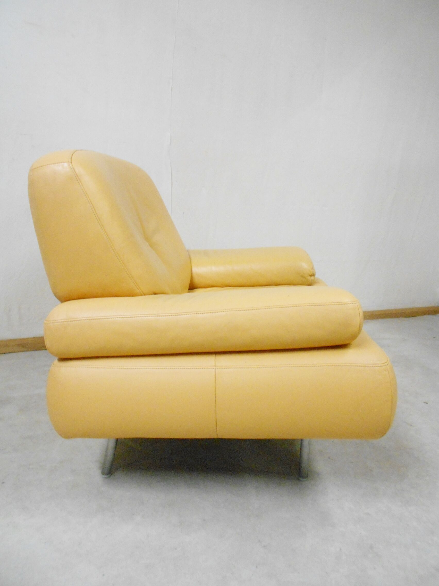 Leather armchair