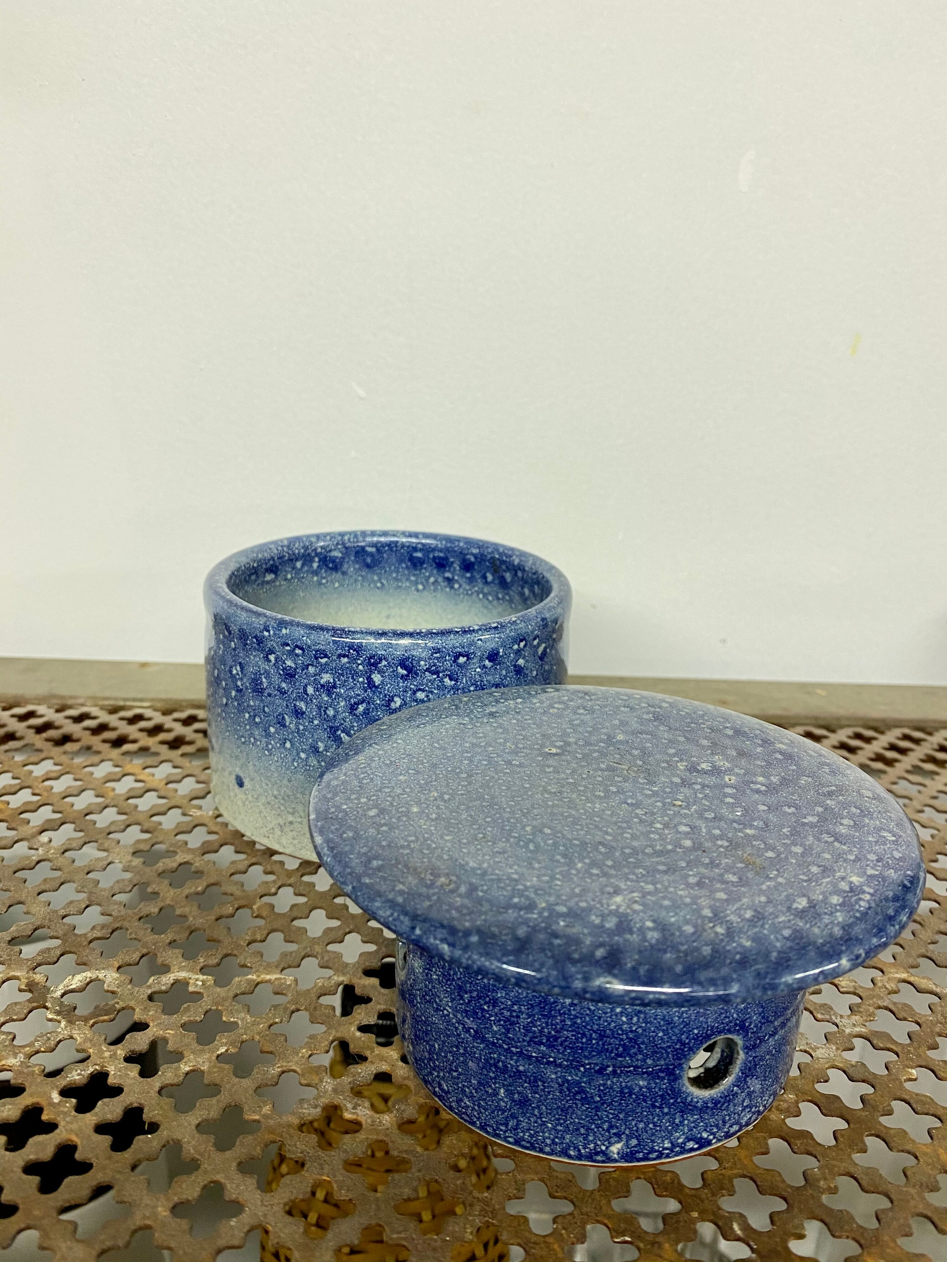Beurrier en céramique