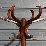 Baumann parrot coat rack, simple, dark beech (very good condition)