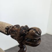 Louis XIII style oak armchair