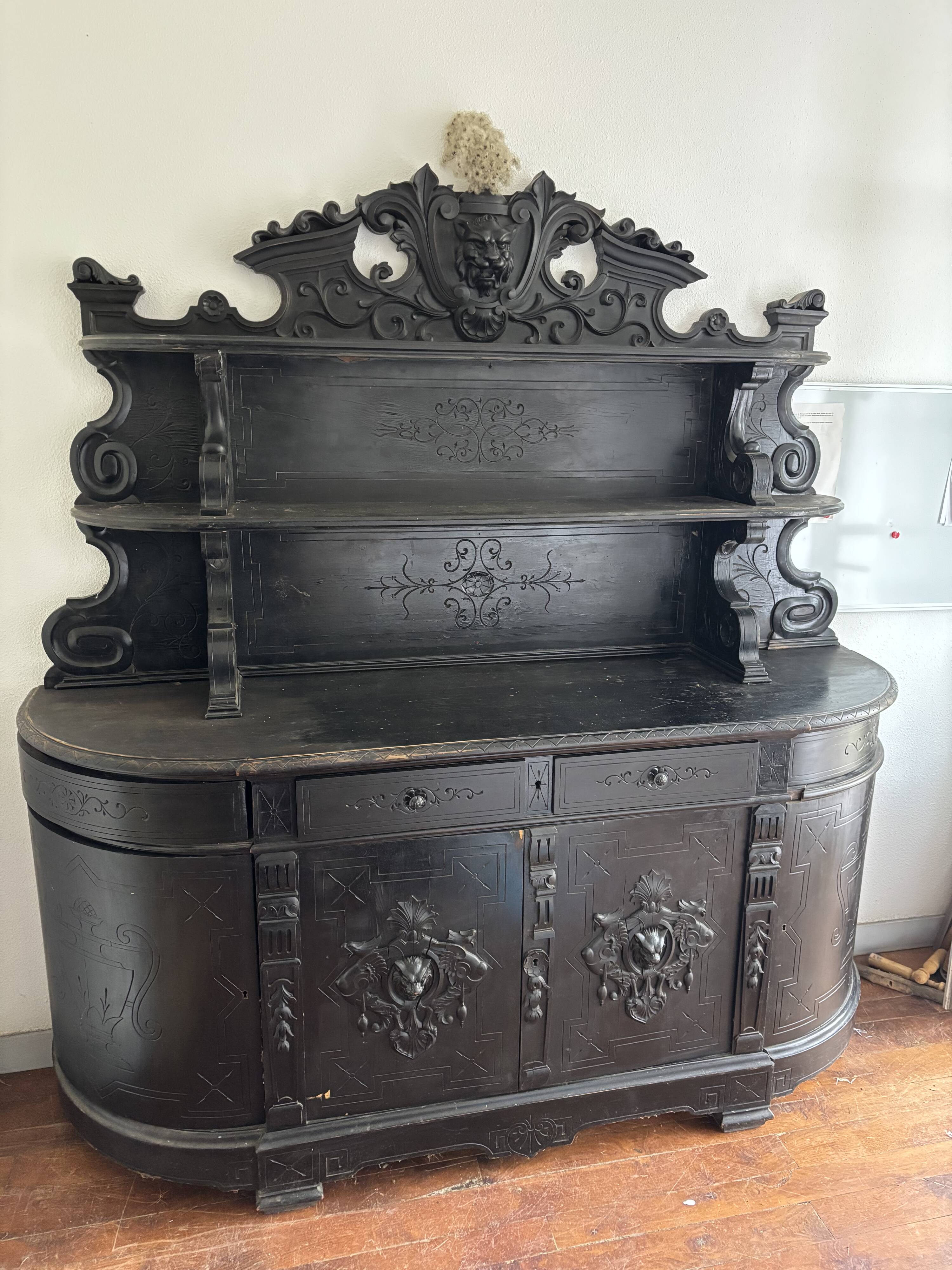 Napoleon III period sideboard