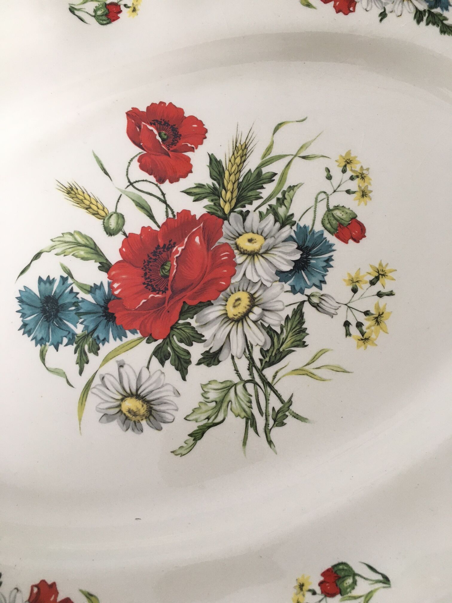 Serving dish manufacture Lunéville France