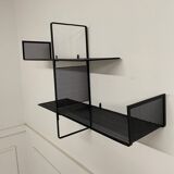 Wall shelf, 1956, Mathieu MATEGOT, perforated sheet metal
