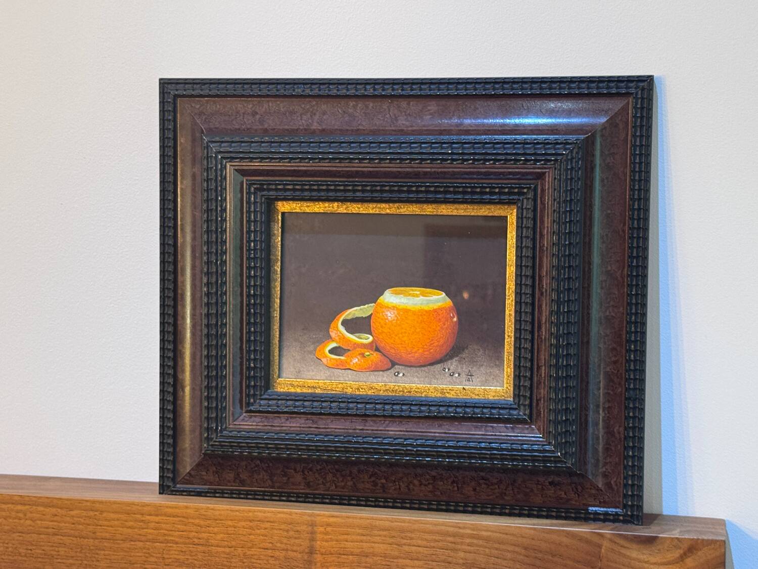 « Orange » par André Doroguine - Gouache - École de St Petersbourg