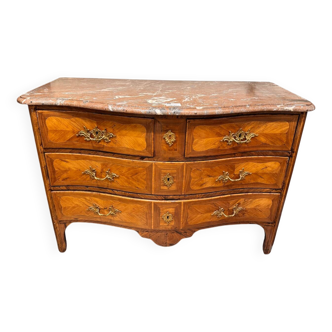 Chest of drawers with frieze decoration