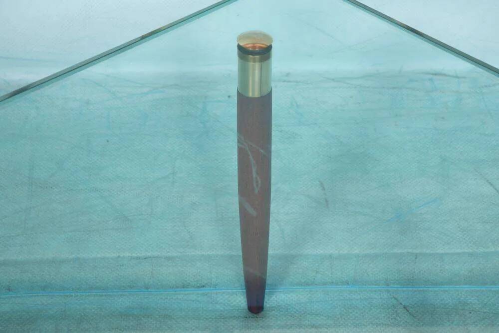 Vintage coffee table glass teak brass, mid-century coffee table.