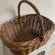 Panier osier ovale