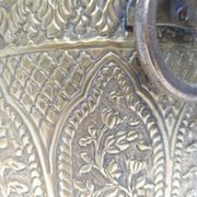 Vase en bronze. Espagne, années 1980.