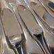 12 fish cutlery sets, 24 pieces, silver-plated metal, Christofle Cluny silversmith