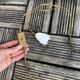 Lampe de chevet en bois naturel vintage