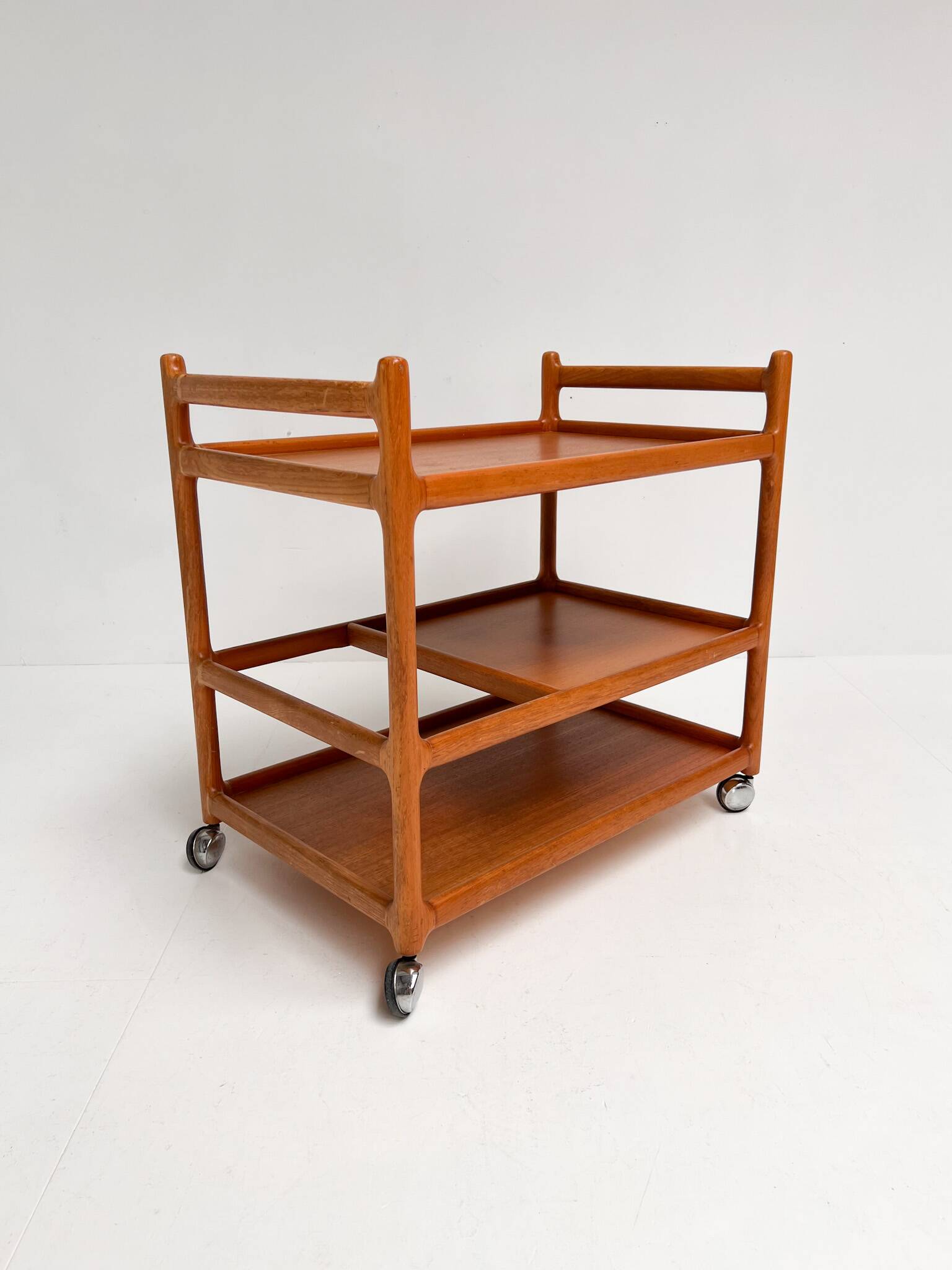 Teak trolley by Andersen for Silkeborg, 1960s